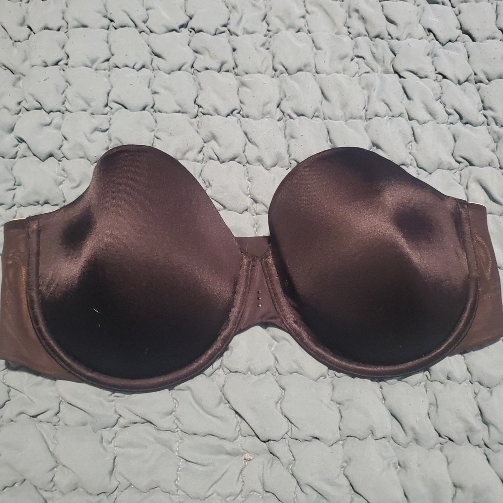 Victoria's Secret 34D Multi-Way Bra‎ Womens Black Strapless Underwire 10817973